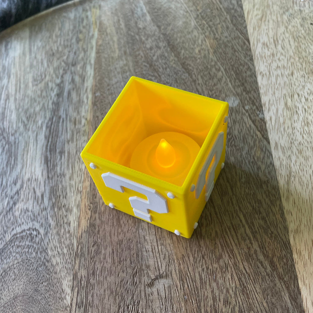 Kaarsenhouder 'Mystery Block'