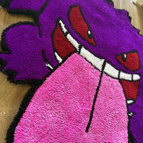 Getuft Vloerkleed 'Purple Ghost'