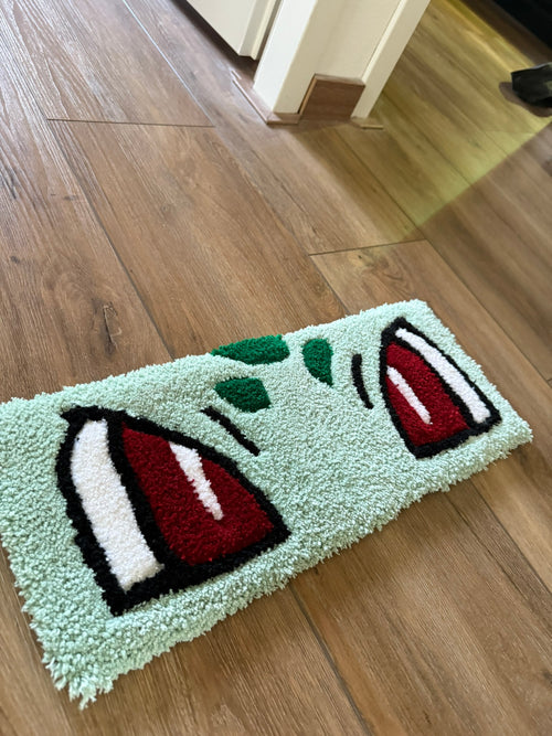 Tufted keyboard mat 'Plant Monster'