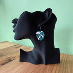 Oorbellen 'Monstera' and 'Monstera Albo'