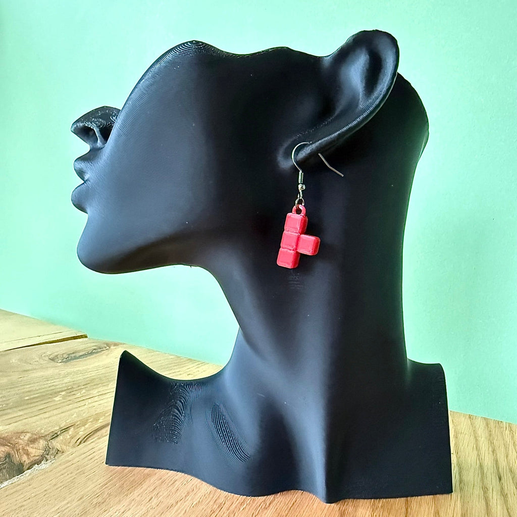 Oorbellen 'BitBlocks'