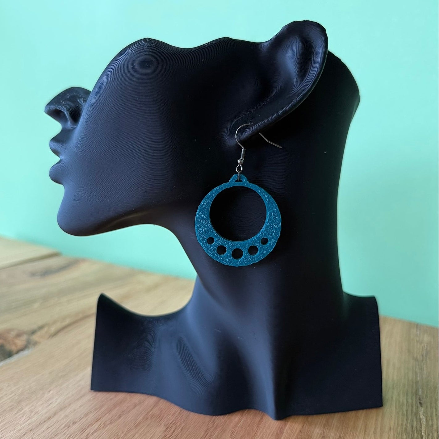 Oorbellen 'Luna Halo'