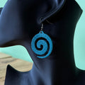 Oorbellen 'Ocean Spiral'