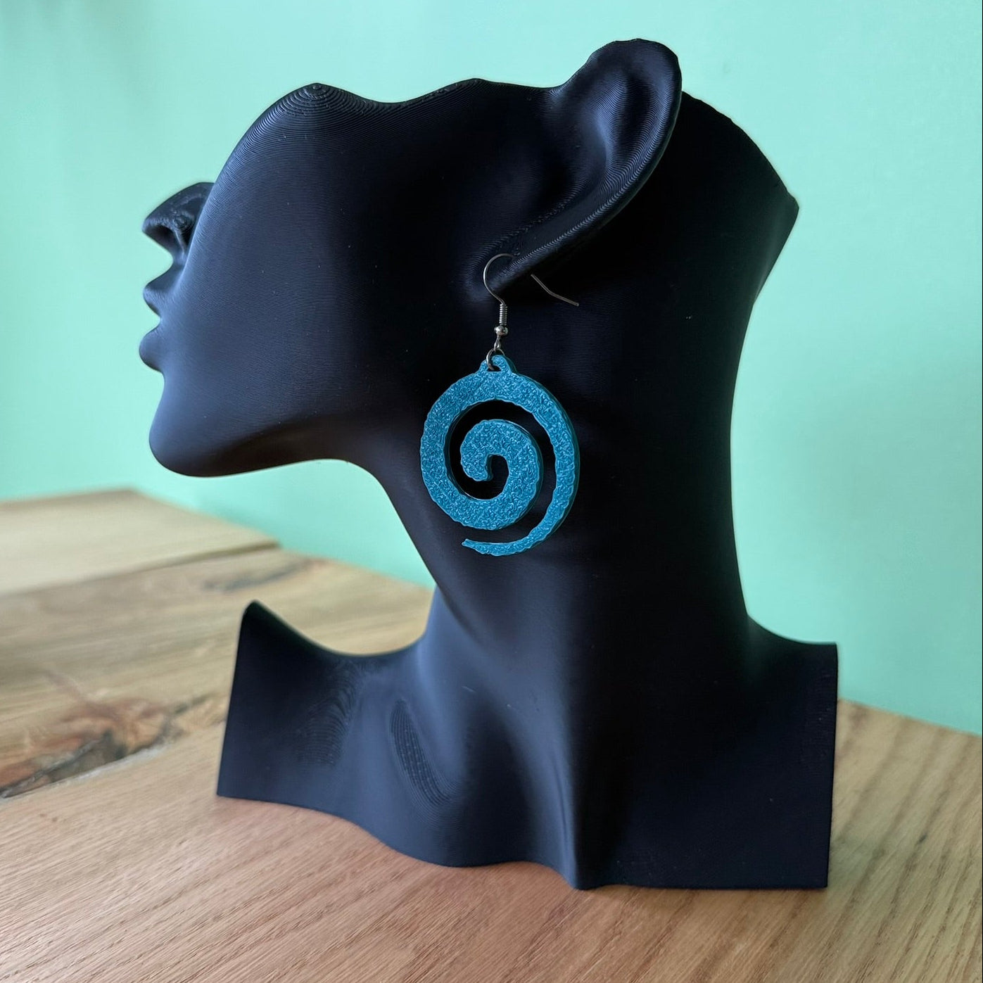 Oorbellen 'Ocean Spiral'