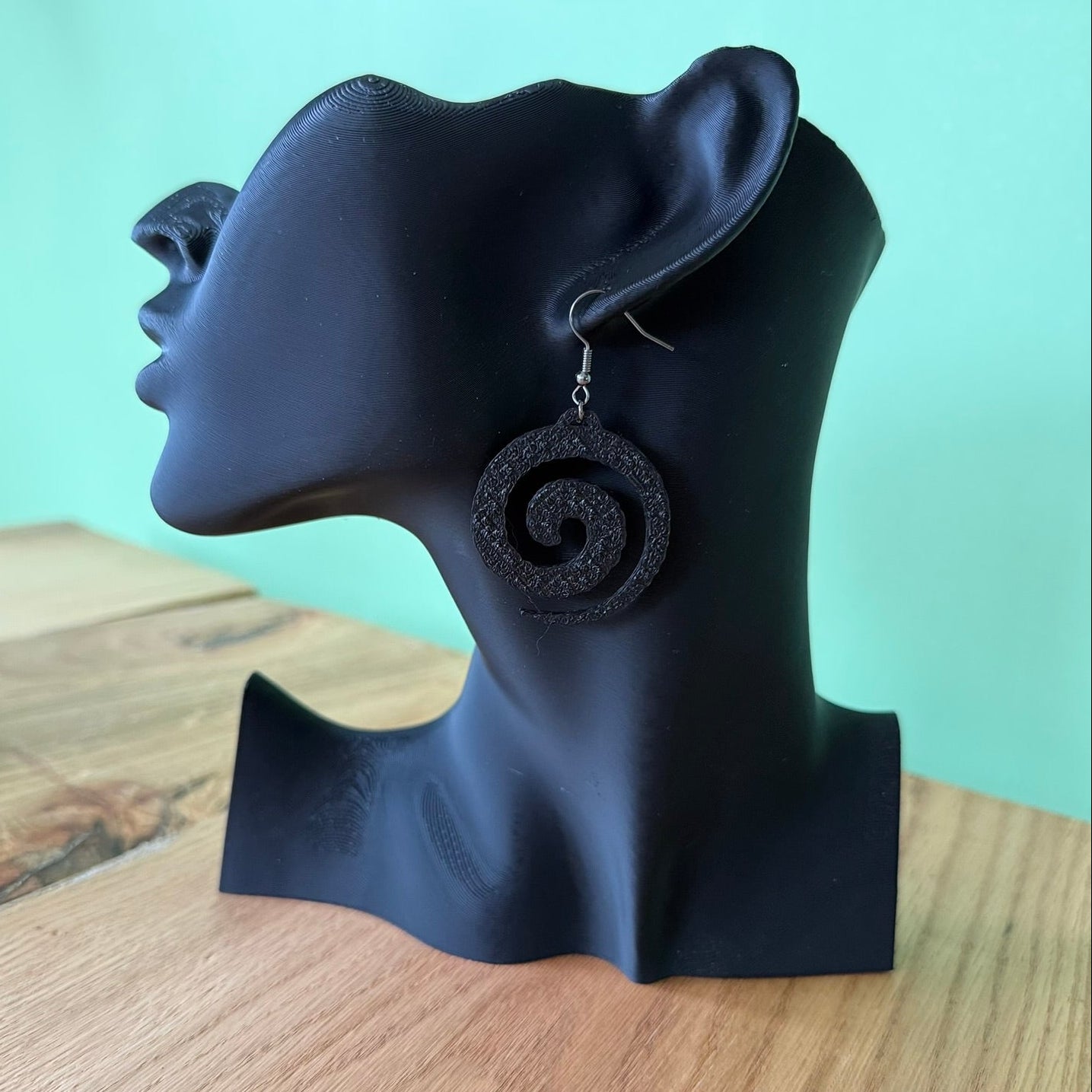 Oorbellen 'Ocean Spiral'