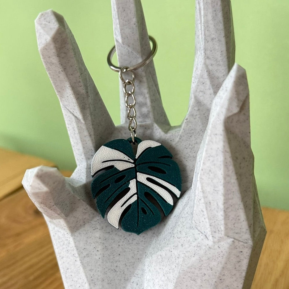 Sleutelhanger 'Monstera'