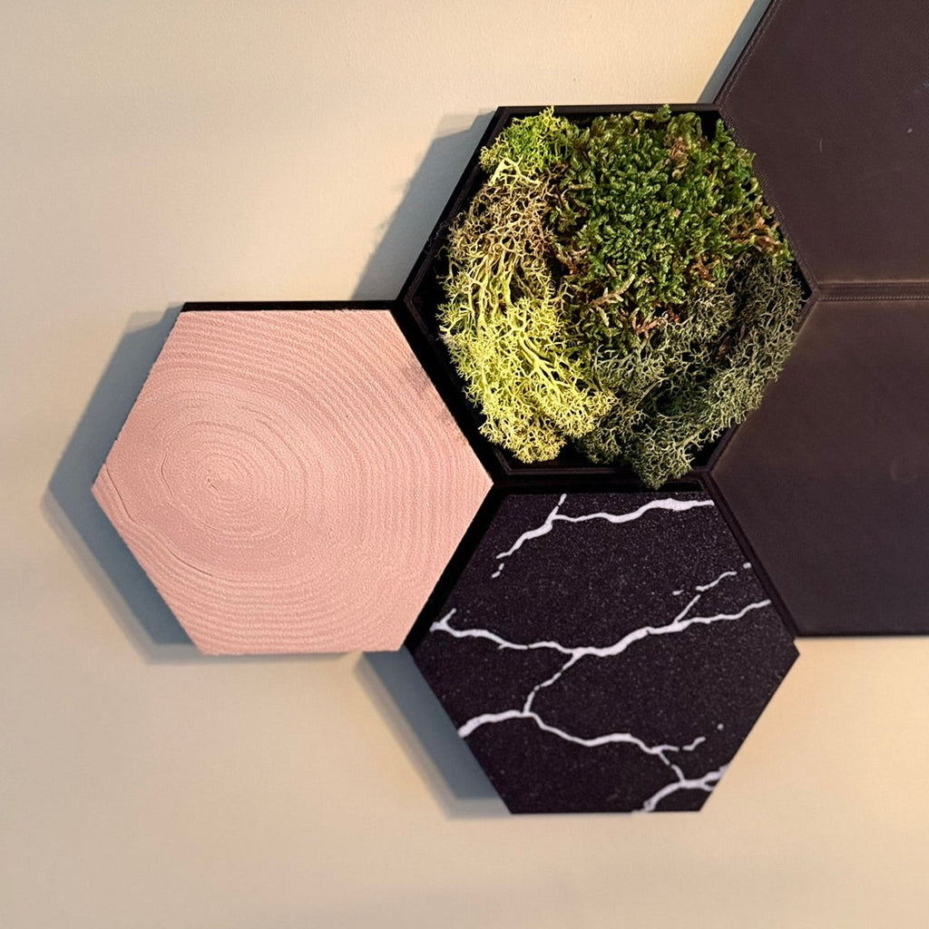 HexaArt - Modulair Magnetisch Wand Systeem
