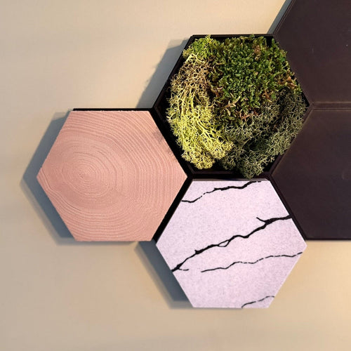 HexaArt - Modulair Magnetisch Wand Systeem