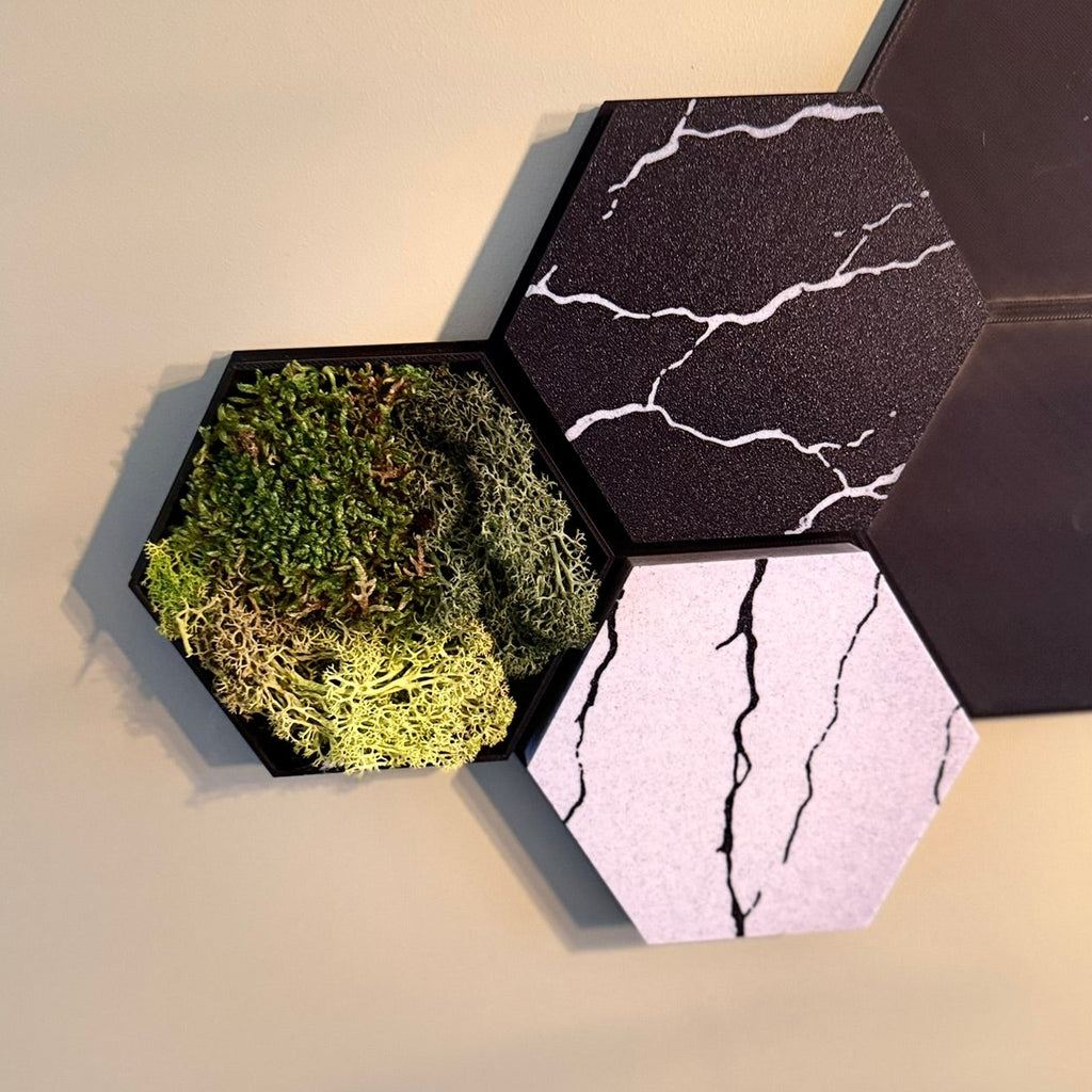 HexaArt - Modulair Magnetisch Wand Systeem