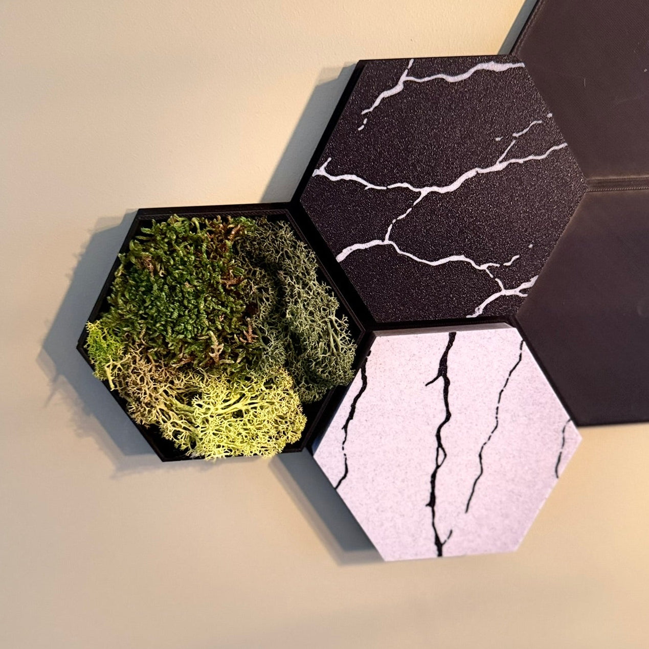 HexaArt - Modulair Magnetisch Wand Systeem