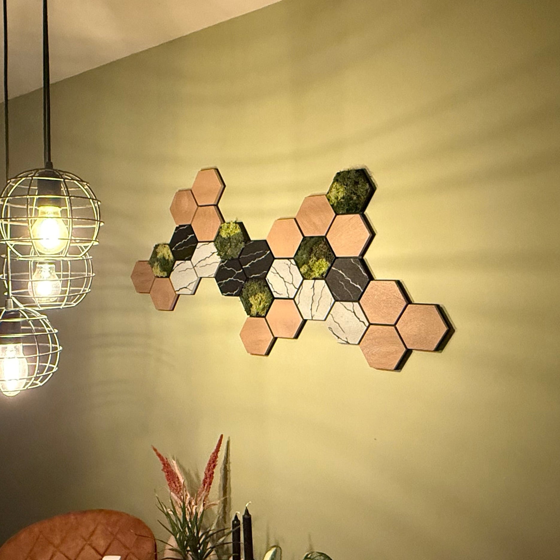 HexaArt - Modulair Magnetisch Wand Systeem