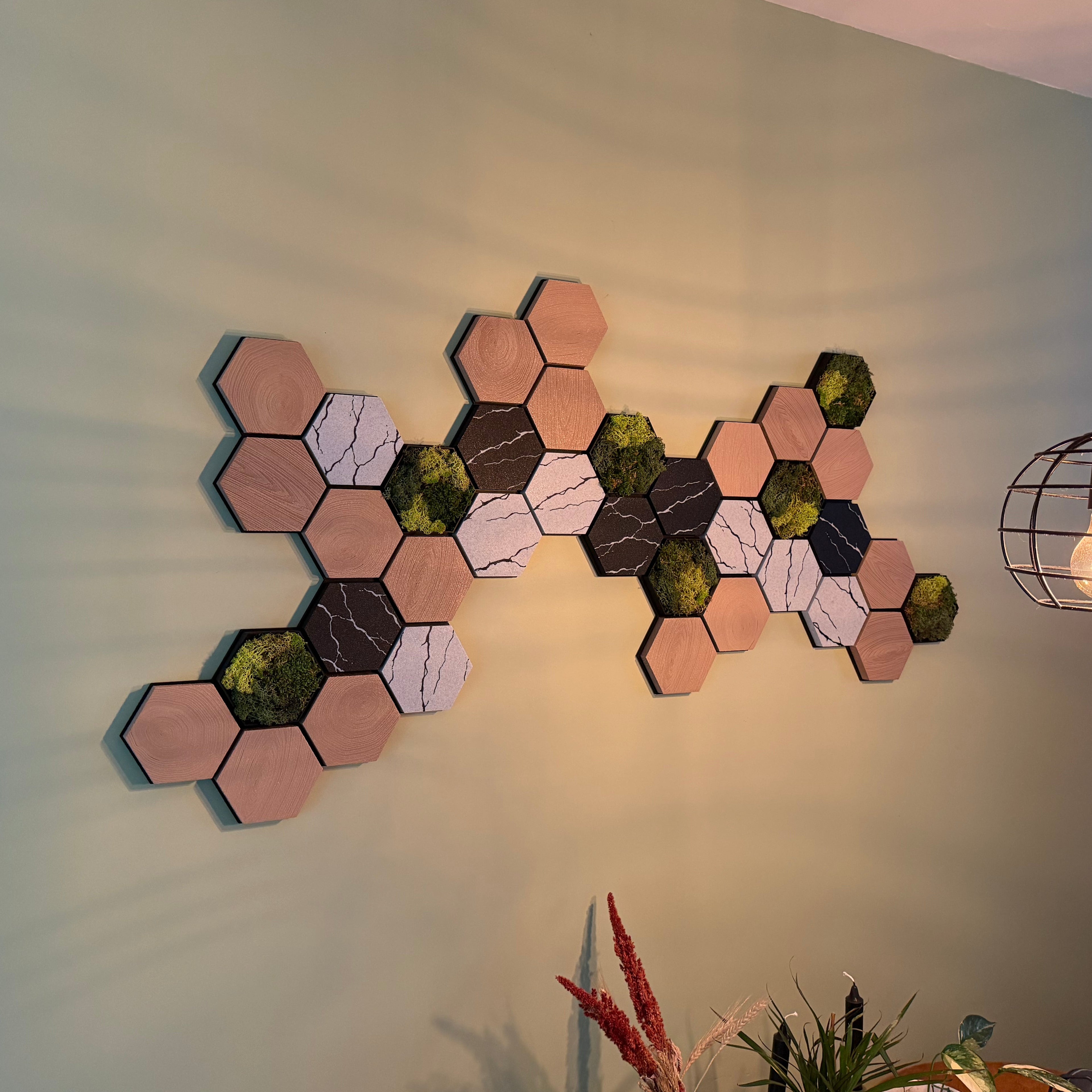 HexaArt - Modulair Magnetisch Wand Systeem