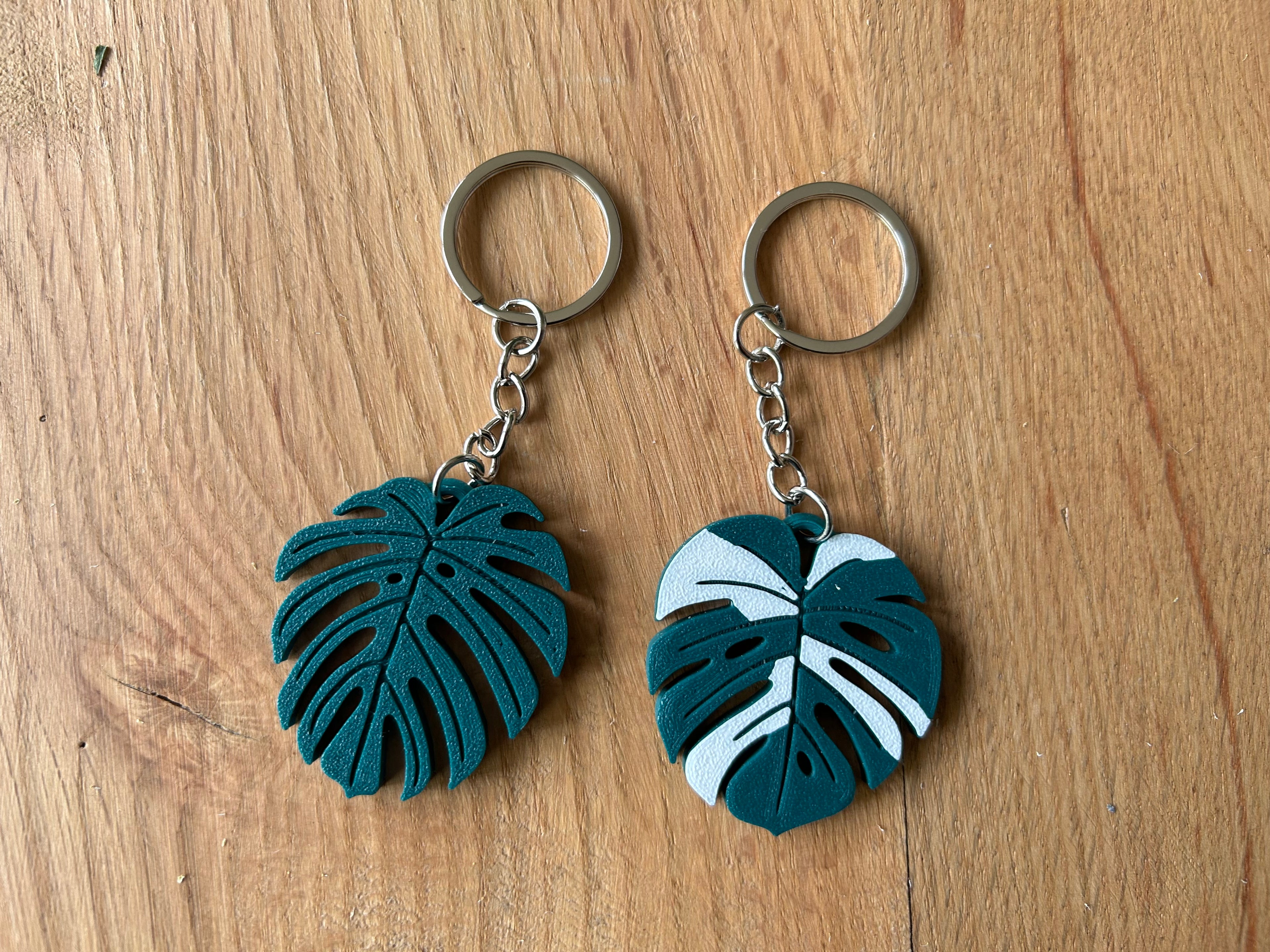 Sleutelhanger 'Monstera'